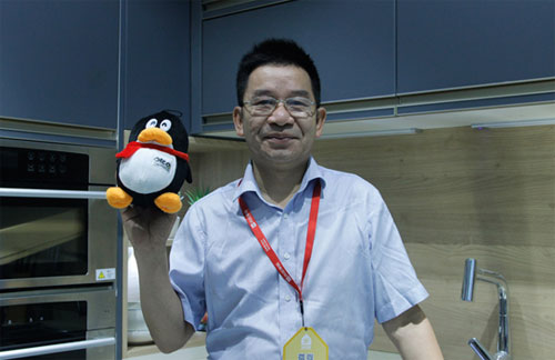 箭牌櫥柜事業部總經理鐘開榮先生