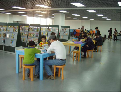 彈性地板為你營造良好閱讀環境