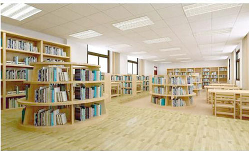 彈性地板為你營造良好閱讀環境