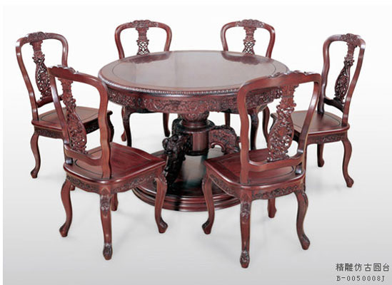 美聯精雕仿古圓臺