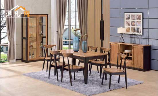 北歐極簡主義風(fēng)格全實(shí)木家具系列——澳凡·秀