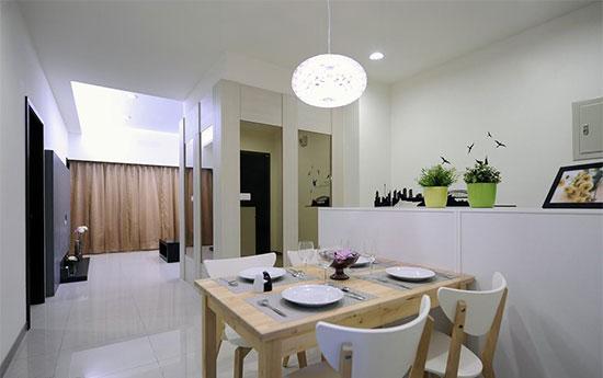 低成本裝修的89平3居室 巧用壁紙妝點空間