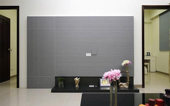 低成本裝修的89平3居室 巧用壁紙妝點空間