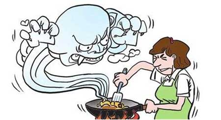 油煙危害多多，讓品牌集成灶輕松制服它!