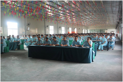 月兔產品質量提升誓師大會 月兔產品質量提升誓師大會