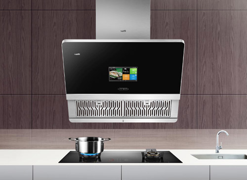 華帝魔鏡V2煙機讓你與智能廚房零距離！