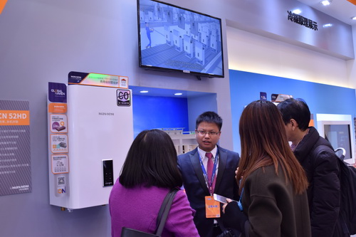 大放光彩！慶東納碧安攜多款壁掛爐新品現身AWE2018