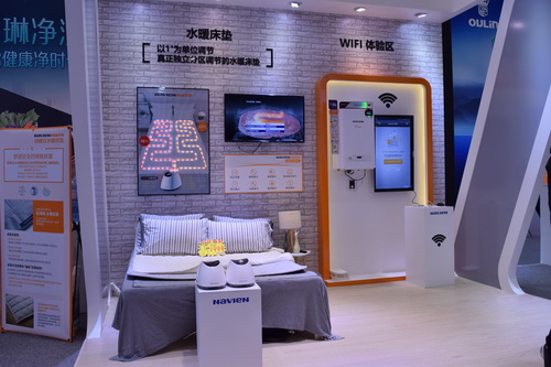 大放光彩！慶東納碧安攜多款壁掛爐新品現身AWE2018