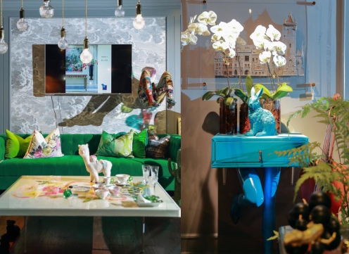 發(fā)藍家居新品發(fā)布會在法蘭絨家居+咖啡舉行