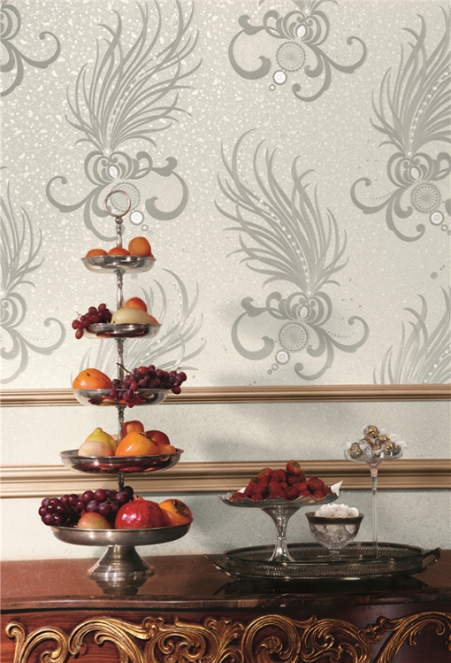 羽毛，賦予奢華壁紙獨(dú)一無二的靈氣