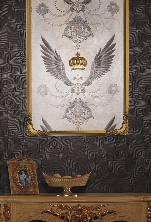 羽毛，賦予奢華壁紙獨(dú)一無二的靈氣