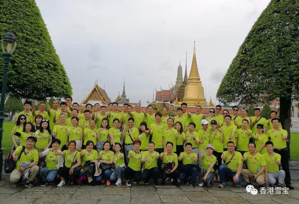 相親相愛一家人，雪寶板材品牌全國優秀經銷商團隊泰國游