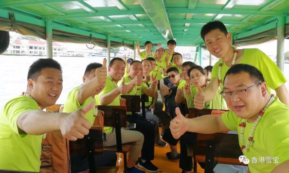 相親相愛一家人，雪寶板材品牌全國優秀經銷商團隊泰國游