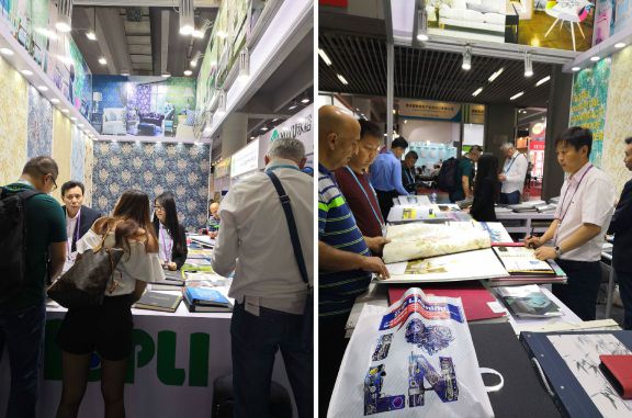 壁紙品牌大事記|特普麗閃耀2018春季中國(guó)進(jìn)出口商品交易