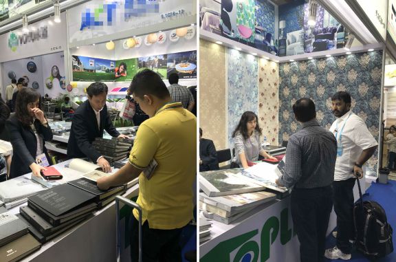 壁紙品牌大事記|特普麗閃耀2018春季中國(guó)進(jìn)出口商品交易