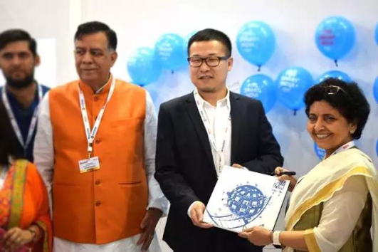 電工品牌大事記|正泰亮相印度電力、可再生能源及自動化展覽會 電工品牌大事記|正泰亮相印度電力、可再生能源及自動化展覽會