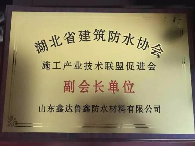品牌大事|魯鑫防水參加2017湖北省建筑防水行業(yè)質量提升工作會議