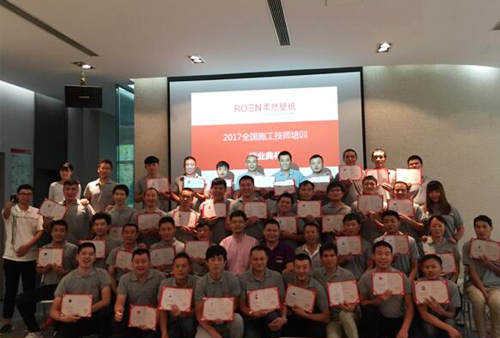 品牌發展|柔然壁紙施工團隊 不斷追求更專業 品牌發展|柔然壁紙施工團隊 不斷追求更專業