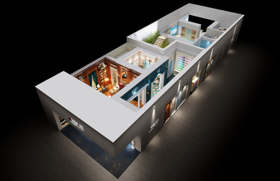 品牌大事|建博會首日，北美楓情全屋定制造就“四最”展臺