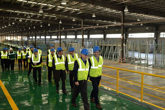 品牌大事|江蘇皮爾金頓耀皮玻璃有限公司生產線順利投產 品牌大事|江蘇皮爾金頓耀皮玻璃有限公司生產線順利投產