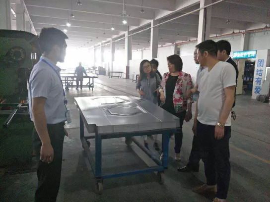 品牌日記|碧桂園集團副總楊麗興女士蒞臨九重門業考察指導