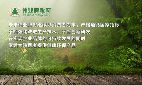 品牌榮譽|偉業牌板材入選2018年“中國3?15消費者可信賴產品”