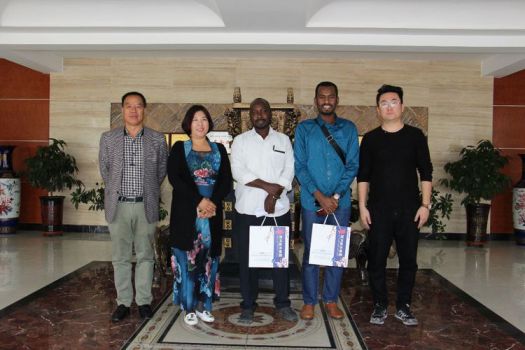 蘇丹共和國阿里董事長與雙玉防水集團達成戰略合作協議