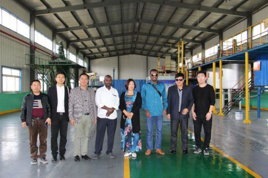 蘇丹共和國阿里董事長與雙玉防水集團達成戰略合作協議