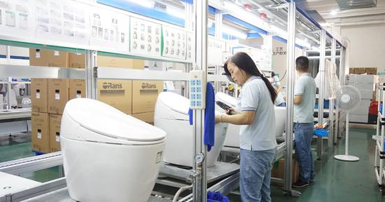 走訪歐路莎臺州生產基地 揭秘好智能馬桶是如何煉成的