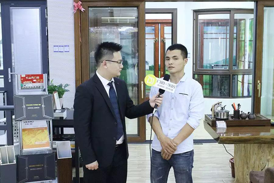 卡諾門窗廣東中山旗艦店朱總：不忘初心，以品質取勝！