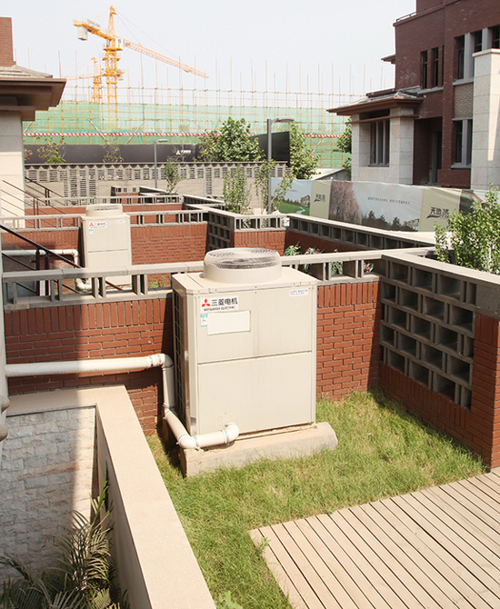 品牌產品|三菱電機400平方別墅用中央空調