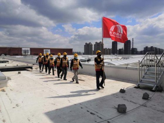 東方雨虹復(fù)合防水卷材在紅旗長春基地項(xiàng)目的應(yīng)用案例