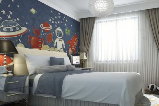 薩拉瑪藝術涂料丨兒童房選對色彩，讓孩子健康成長