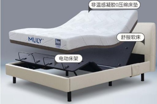 夢百合推出全新0壓智能床，開啟全新臥室智能時代！