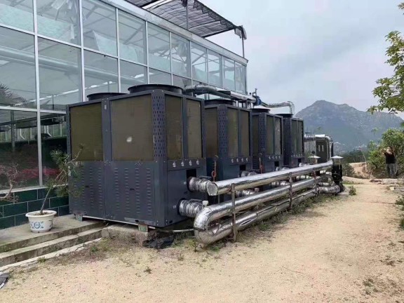 岳西大觀園12000㎡花卉大棚采用格美粵空氣源熱泵,三年無故障運行 岳西大觀園12000㎡花卉大棚采用格美粵空氣源熱泵,三年無故障運行