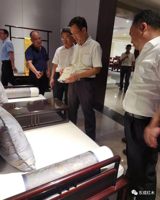 廣東省林業廳領導到五華紅木產業園進行參觀考察 廣東省林業廳領導到五華紅木產業園進行參觀考察