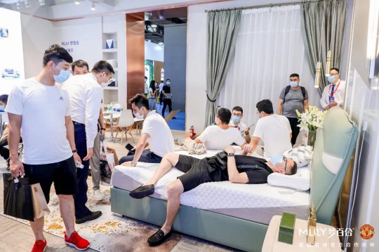 Mlily夢百合2020建博會圓滿落幕，0壓床墊實力圈粉