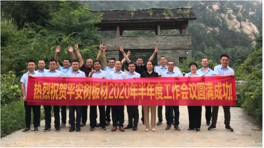 平安樹板材2020年半年度工作會(huì)議圓滿成功