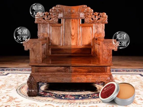 紅木家具護(hù)理神器它來了，檀明宮天然蜂蠟新品上市