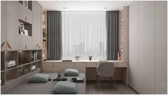 品愛全屋定制秋日晴風(fēng)系列 滿足三口之家的溫馨自然