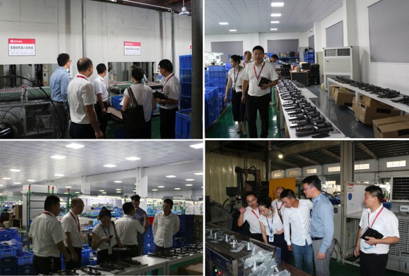 寶能城發廣州分公司領導一行蒞臨櫻花智能鎖總部參觀考察 寶能城發廣州分公司領導一行蒞臨櫻花智能鎖總部參觀考察