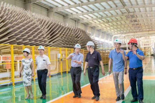 中國木材與木制品流通協會李佳峰副會長到豐林集團考察