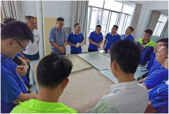 “南天課堂”助力南天品牌升級!大韓彩石品質升級培訓