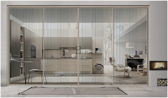 朦朧雅致|宇技優品高顏值隔斷門