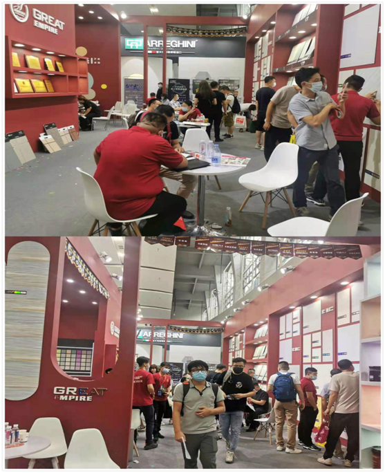 廣州建博會|探尋涂料美學先行者——宏燕藝術水漆