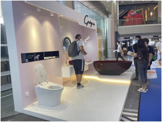 展會現場丨佛山陶博會盛大舉行，創品高衛浴引爆全場